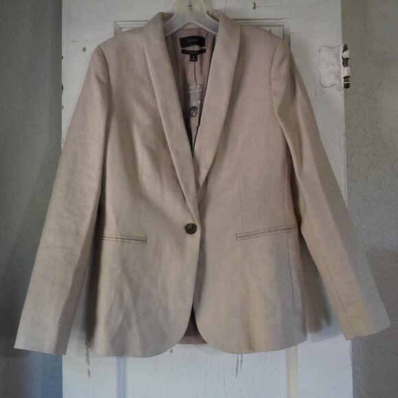 J.Crew Parke Tan Blazer - Picture 1 of 10